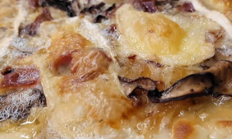 New Recipe! Mushroom & Carmelized Onion Pizza! New Recipe! Mushroom & Carmelized Onion Pizza!