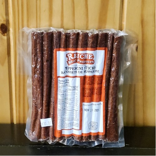 Pepperoni Sticks - Reiche's - Hot - 10 packs Pepperoni Sticks - Reiche's - Hot - 10 packs