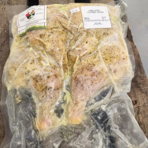 Chicken - Flattened - Lemon Pepper Chicken - Flattened - Lemon Pepper