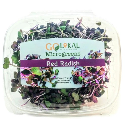Microgreens - Red Radish- 75 g Microgreens - Red Radish- 75 g
